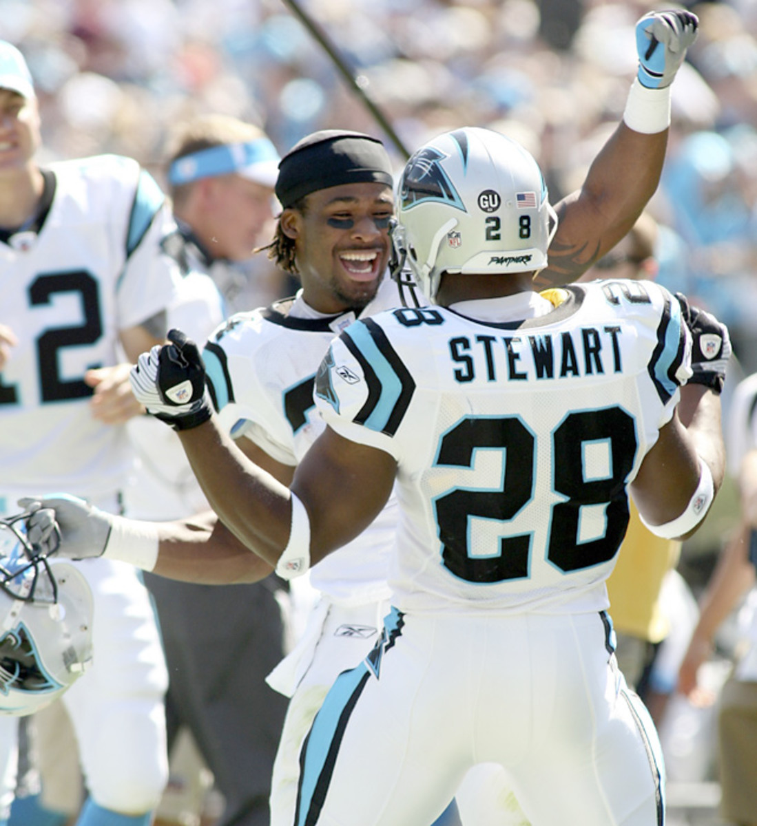 DeAngelo Williams and Jonathan Stewart 